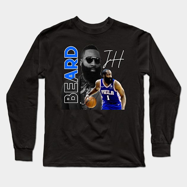 James Harden Long Sleeve T-Shirt by RTBrand